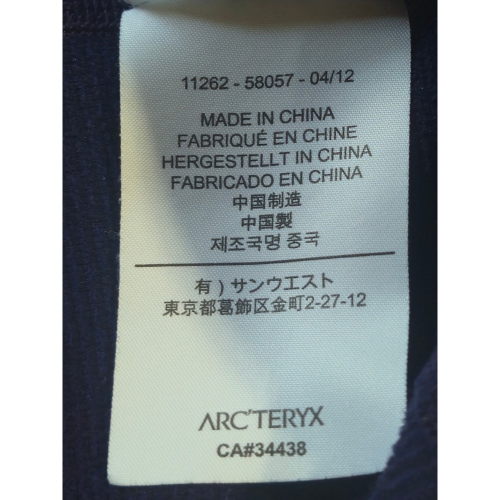 Arc'teryx Women's Kadem 1/4 Zip Lightweight Performance Base Layer Mock Neck M - Picture 6 of 9